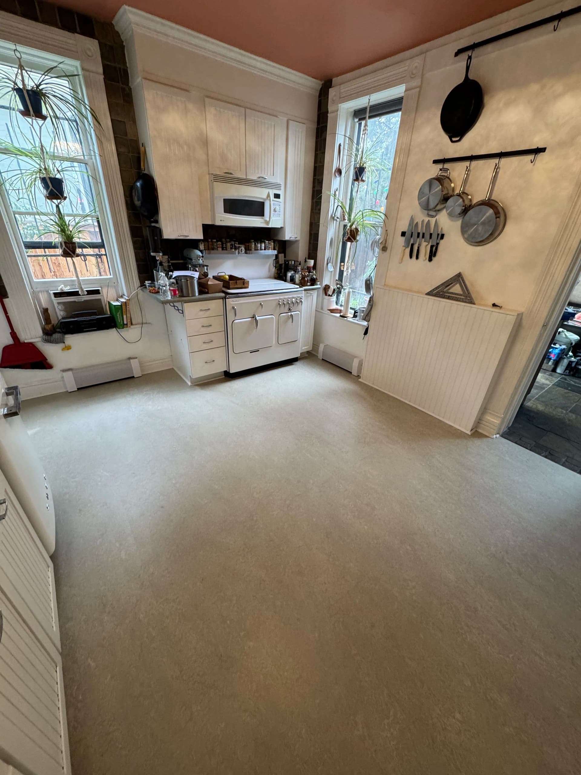 Gallery photos for New Kitchen Floor and Shoe Base Trim Done Right: Image #1
